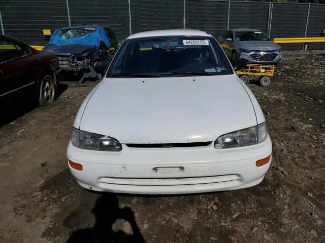1Y1SK5362RZ050130 - 1994 GEO PRIZM BASE WHITE photo 5