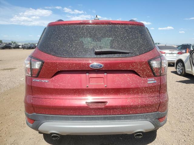 1FMCU9HDXJUB52855 - 2018 FORD ESCAPE SEL RED photo 6