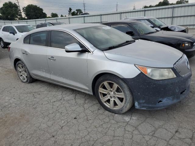 1G4GC5EG2AF276487 - 2010 BUICK LACROSSE CXL SILVER photo 4