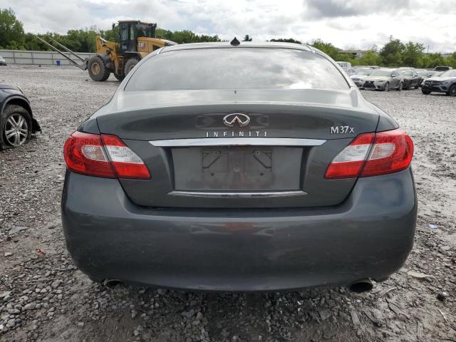 JN1BY1AR5BM376597 - 2011 INFINITI M37 X GRAY photo 6