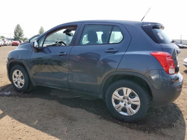 3GNCJKSB5DL157740 - 2013 CHEVROLET TRAX LS GRAY photo 2