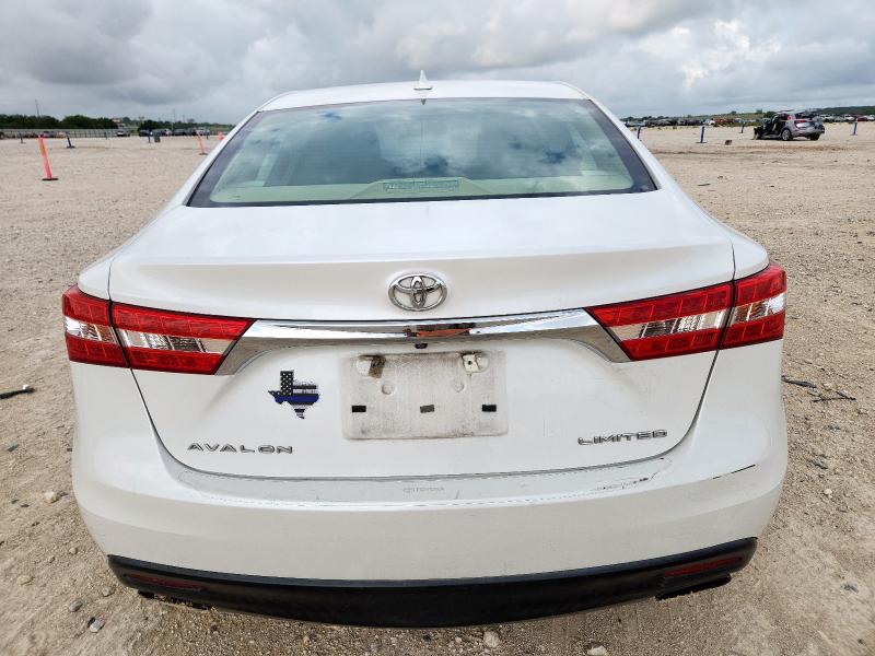 4T1BK1EB1DU010288 - 2013 TOYOTA AVALON BASE WHITE photo 6