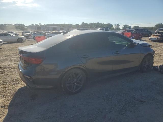 3KPF34AD6ME296861 - 2021 KIA FORTE GT LINE GRAY photo 3