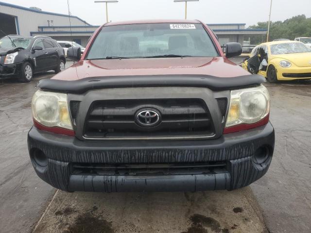 5TENX22N87Z434036 - 2007 TOYOTA TACOMA MAROON photo 5