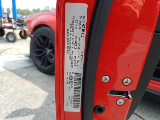 2C3CDZFJ6KH715728 - 2019 DODGE CHALLENGER R/T SCAT PACK RED photo 12