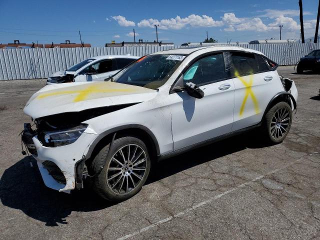 W1N0J8EB4NG048730 - 2022 MERCEDES-BENZ GLC COUPE 300 4MATIC WHITE photo 1