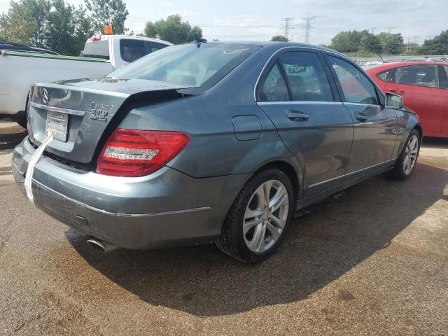 WDDGF8BB0CA602217 - 2012 MERCEDES-BENZ C 300 4MATIC GRAY photo 3