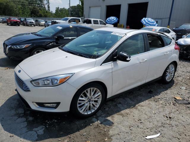 1FADP3N20JL325892 - 2018 FORD FOCUS TITANIUM WHITE photo 1