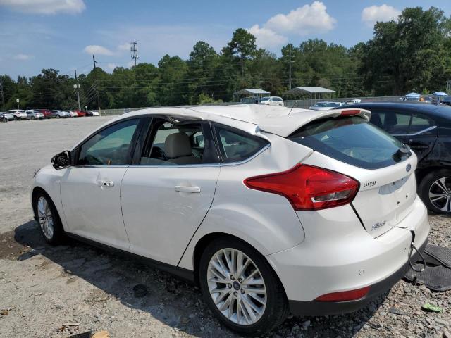 1FADP3N20JL325892 - 2018 FORD FOCUS TITANIUM WHITE photo 2