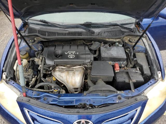 4T4BF3EK8AR002223 - 2010 TOYOTA CAMRY BASE BLUE photo 11