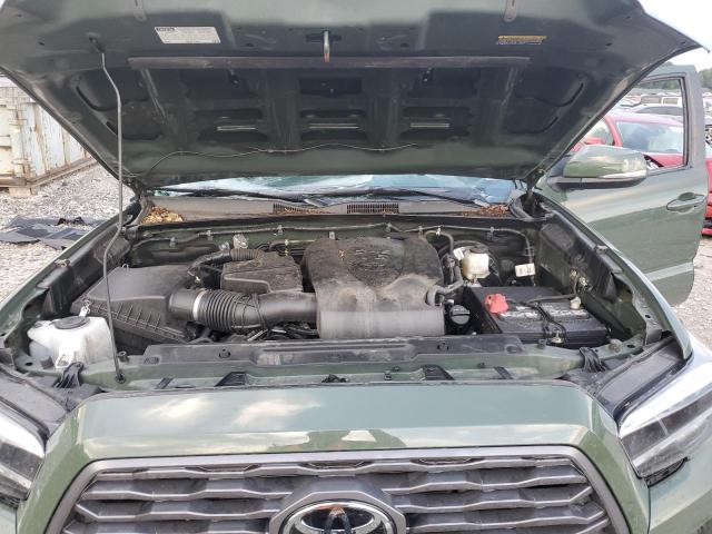 3TMCZ5AN6MM453004 - 2021 TOYOTA TACOMA DOUBLE CAB 绿色 照片 11