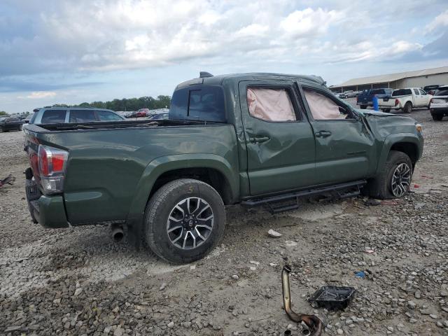 3TMCZ5AN6MM453004 - 2021 TOYOTA TACOMA DOUBLE CAB 绿色 照片 3