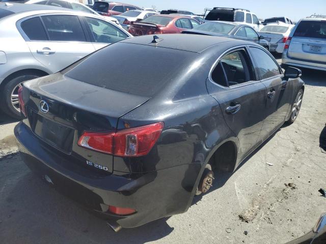 JTHBF5C25C5175920 - 2012 LEXUS IS 250 BLACK photo 3