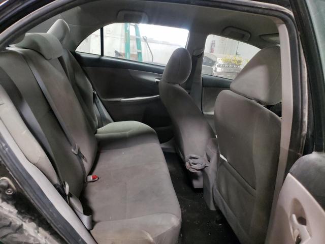 5YFBU4EE3CP037496 - 2012 TOYOTA COROLLA BASE BLACK photo 6
