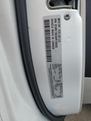 2C4RC1BG5NR138435 - 2022 CHRYSLER PACIFICA TOURING L Ağ foto 13