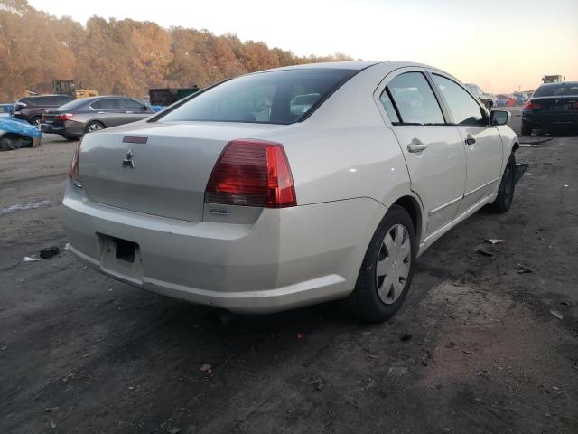 4A3AB36F24E093296 - 2004 MITSUBISHI GALANT ES MEDIUM WHITE photo 4