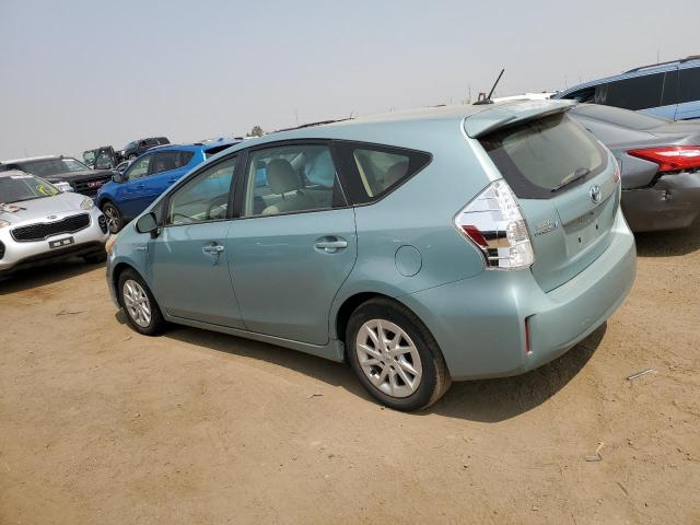 JTDZN3EUXD3282075 - 2013 TOYOTA PRIUS V GREEN photo 2