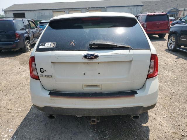 2FMDK3GC8DBB20965 - 2013 FORD EDGE SE WHITE photo 6