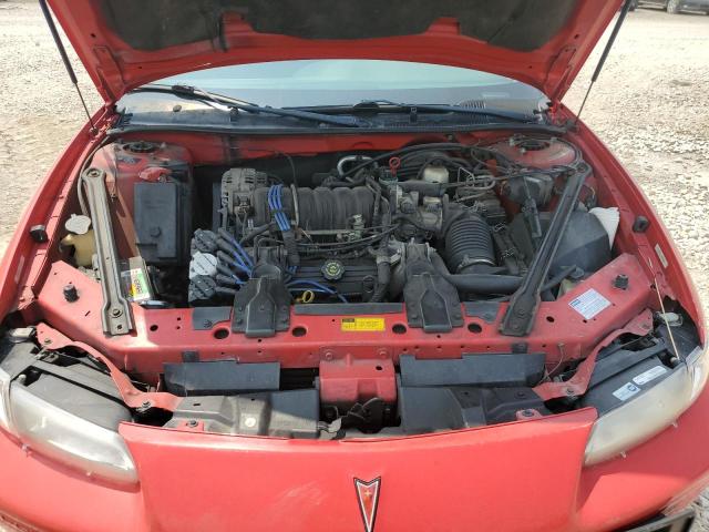 1G2WJ52K0WF229310 - 1998 PONTIAC GRAND PRIX SE წითელი ფოტო 11