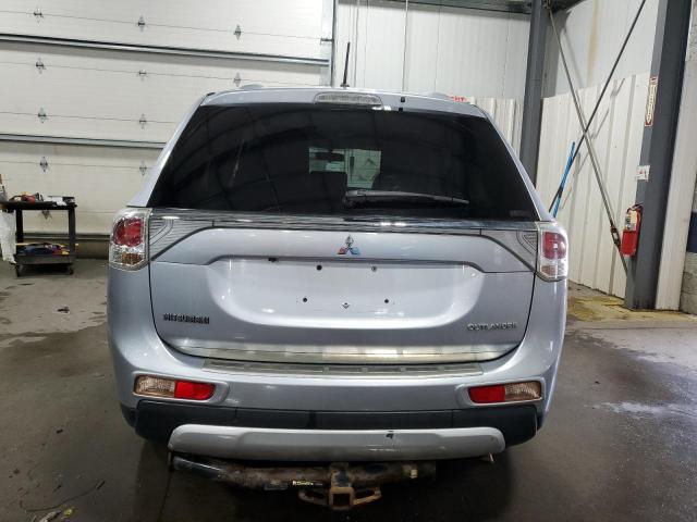 JA4AZ3A36FZ011684 - 2015 MITSUBISHI OUTLANDER SE SILVER photo 6