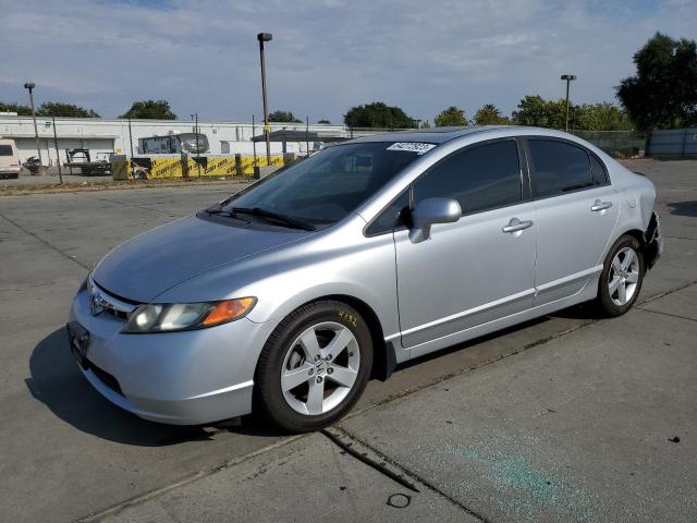 1HGFA169X8L025664 - 2008 HONDA CIVIC EXL SILVER photo 1