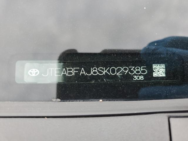 JTEABFAJ8SK029385 - 2025 TOYOTA LAND CRUIS BASE WHITE photo 14