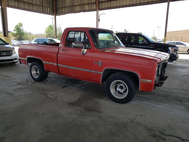 1GCDR14H9HF346828 - 1987 CHEVROLET R10 RED photo 4