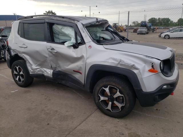 ZACNJBC12LPL97290 - 2020 JEEP RENEGADE TRAILHAWK SILVER photo 4