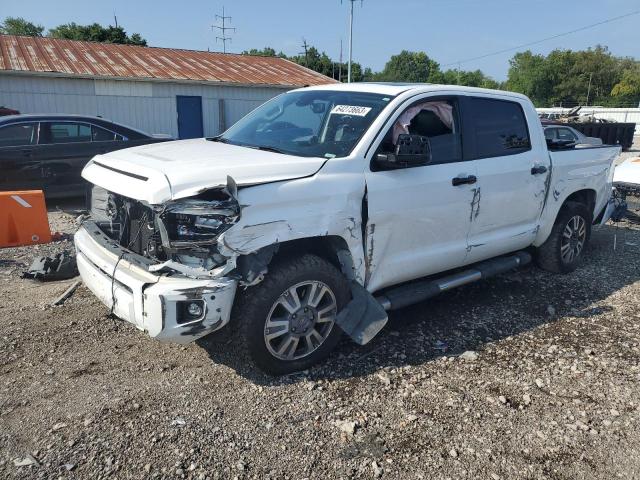 5TFAW5F10JX711674 - 2018 TOYOTA TUNDRA CREWMAX 1794 WHITE photo 1