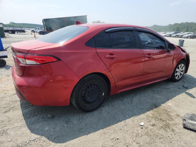 5YFEPRAE9LP069120 - 2020 TOYOTA COROLLA LE MAROON photo 3