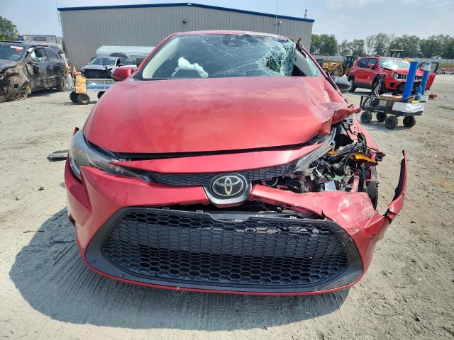 5YFEPRAE9LP069120 - 2020 TOYOTA COROLLA LE MAROON photo 5