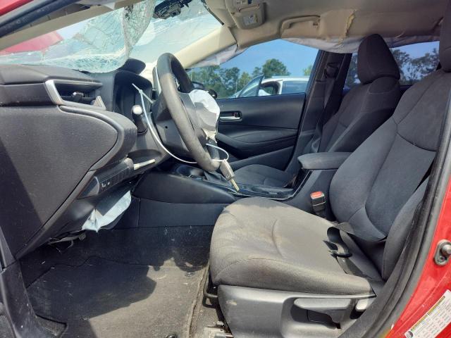 5YFEPRAE9LP069120 - 2020 TOYOTA COROLLA LE MAROON photo 7