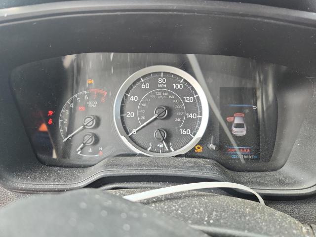 5YFEPRAE9LP069120 - 2020 TOYOTA COROLLA LE MAROON photo 9