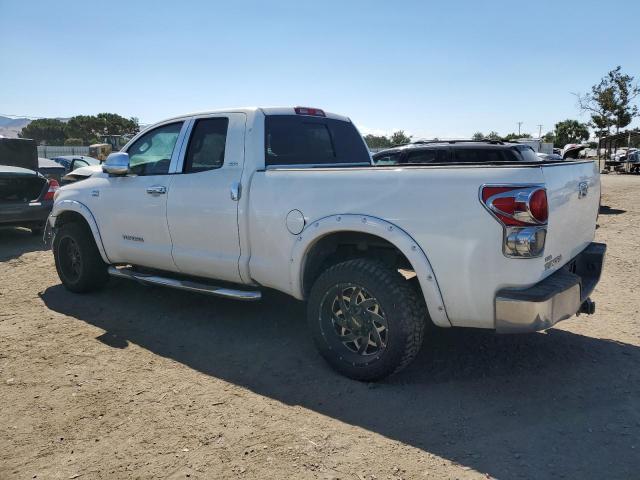 5TFRT54127X006625 - 2007 TOYOTA TUNDRA DOUBLE CAB SR5 WHITE photo 2