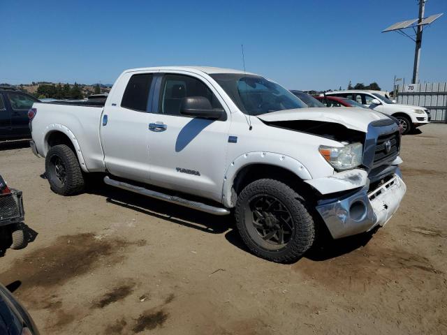 5TFRT54127X006625 - 2007 TOYOTA TUNDRA DOUBLE CAB SR5 WHITE photo 4