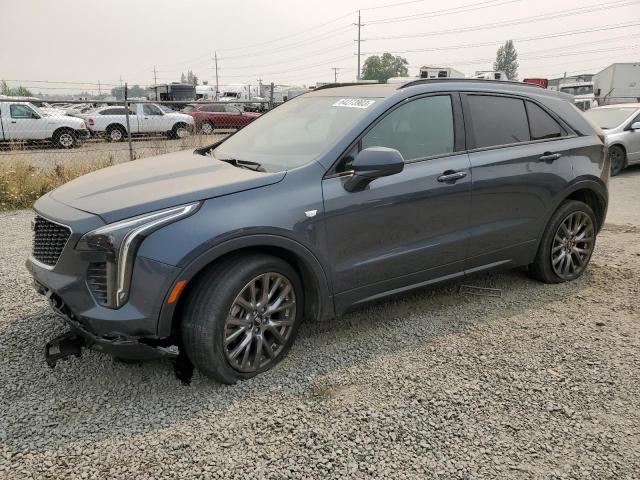 1GYFZFR42KF157368 - 2019 CADILLAC XT4 SPORT GRAY photo 1