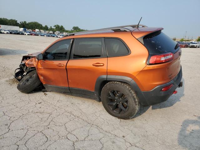 1C4PJMBS6EW254804 - 2014 JEEP CHEROKEE TRAILHAWK 橙色 照片 2