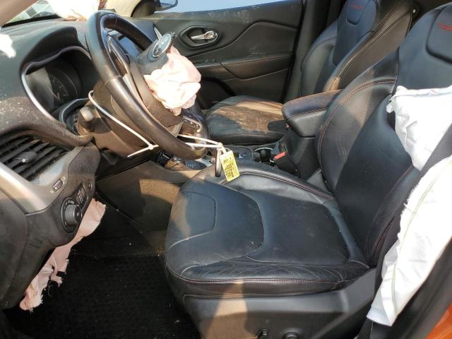 1C4PJMBS6EW254804 - 2014 JEEP CHEROKEE TRAILHAWK 橙色 照片 7