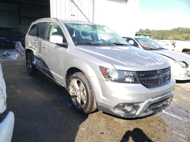 3C4PDCGBXHT599032 - 2017 DODGE JOURNEY CROSSROAD SILVER photo 1