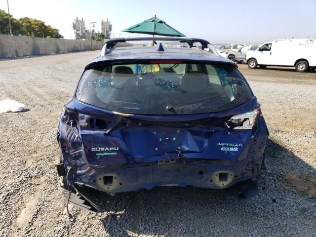 4S3GTAU67H3701137 - 2017 SUBARU IMPREZA LIMITED BLUE photo 6