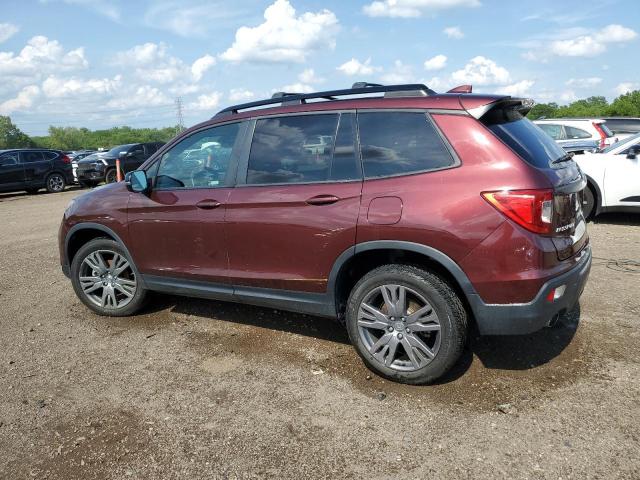 5FNYF8H56MB038839 - 2021 HONDA PASSPORT EXL 勃艮第红 照片 2