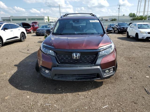 5FNYF8H56MB038839 - 2021 HONDA PASSPORT EXL 勃艮第红 照片 5