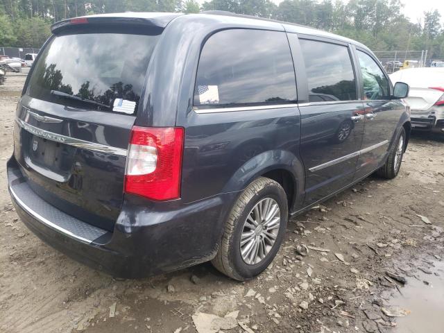 2C4RC1CGXDR751518 - 2013 CHRYSLER TOWN & COU TOURING L GRAY photo 3