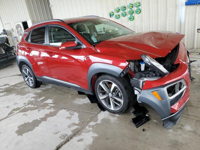 KM8K5CA59MU732918 - 2021 HYUNDAI KONA ULTIMATE RED photo 4