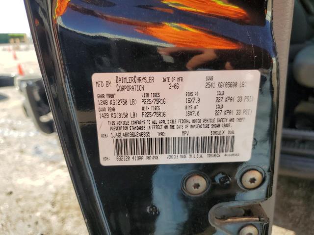 1J4GL48K96W246855 - 2006 JEEP LIBERTY SPORT 黑色 照片 13