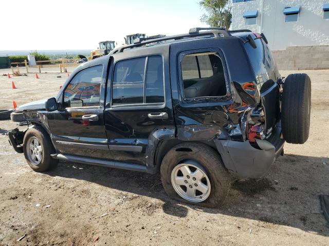 1J4GL48K96W246855 - 2006 JEEP LIBERTY SPORT 黑色 照片 2