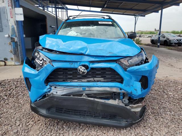 2T3H1RFV4MW180530 - 2021 TOYOTA RAV4 LE BLUE photo 5