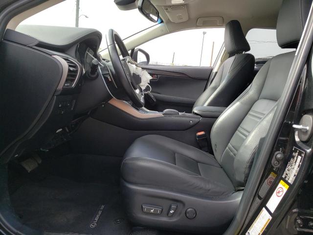 JTJBARBZ5J2150582 - 2018 LEXUS NX 300 BASE შავი ფოტო 7