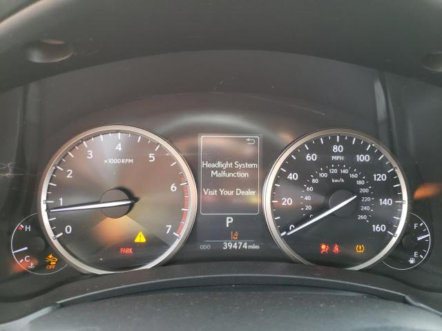 JTJBARBZ5J2150582 - 2018 LEXUS NX 300 BASE შავი ფოტო 9