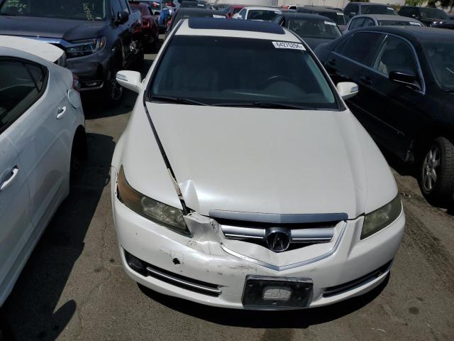 19UUA66227A024770 - 2007 ACURA TL WHITE photo 5